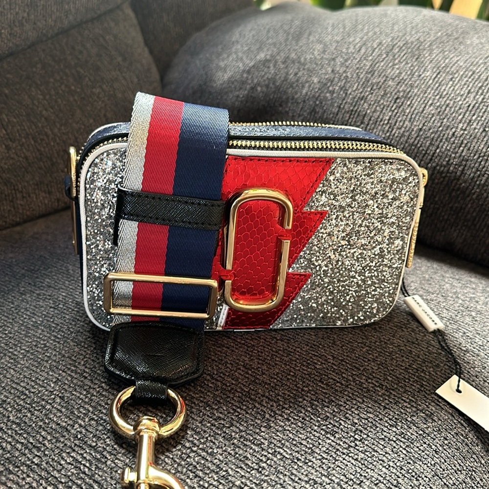 Silver Multicolor Snapchat camera bag - Picture 5 of 5